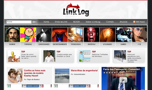LinkLog reunião do que há de melhor na internet