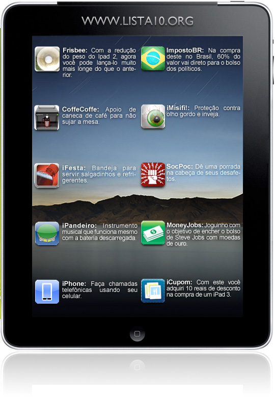 10 novas funções do iPad 2 que você não sabia