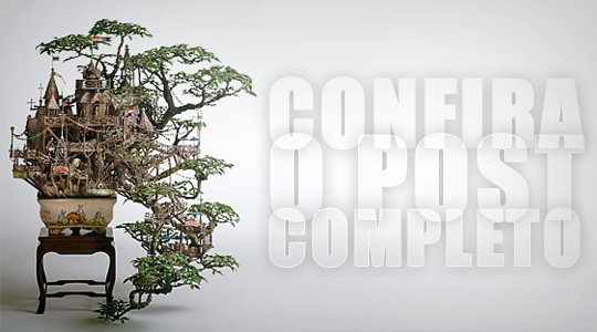 10 artes incríveis feitas com bonsai