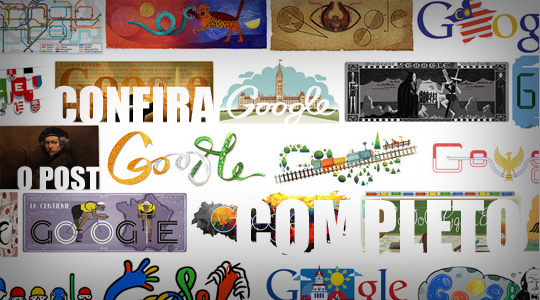Os 10 melhores doodles interativos do Google