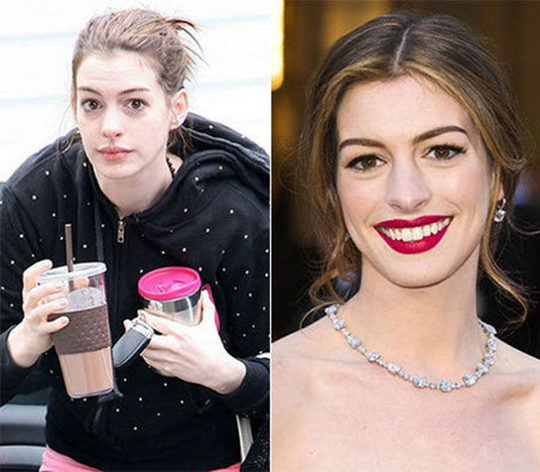 10 celebridades e o poder da maquiagem