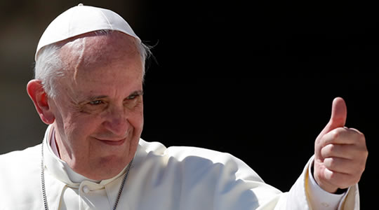 As 10 religiões que mais concordam com as opiniões do Papa Francisco