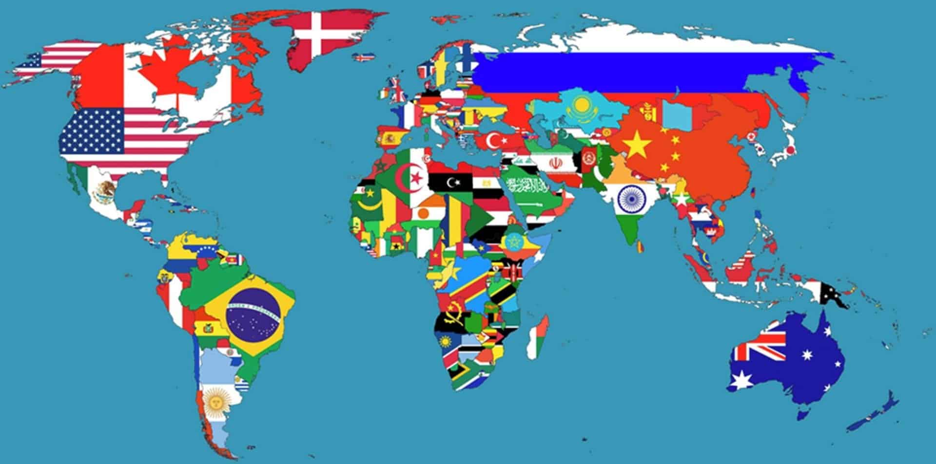 10 maiores países do mundo em extensão territorial